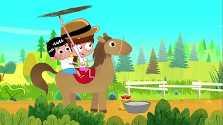 🕺🐴 "Hop, hop, hop" - Vesela Pjesma za Djecu | Naša Igraonica 🐴🕺