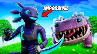 O KLEBINHO COMPLETOU TRÊS DESAFIOS IMPOSSÍVEIS NO FORTNITE!