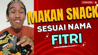 Makan snack sesuai nama FITRI 🤤 #dedekiyaw #youtube #funny #lebaran #thrlebaran #makan #lucu #komedi