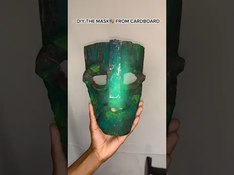 DIY loki mask🎭💚