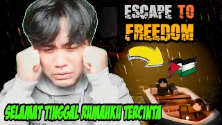 AKU KABUR MENINGGALKAN NEGARAKU YG PENUH DENGAN KONFLIK SEPERTI DI JALUR GAZA! - ROBLOX INDONESIA