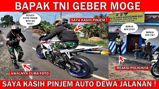 TNI NAIK MOGE DI LINTAS SUMATERA ❗❗ JADI DEWA JALANAN ❗❗DILIATIN BANYAK ORANG❗❗ #698