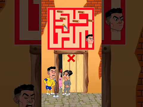 Maze Puzzle Day 104 Challenge: Help ronaldo save his love