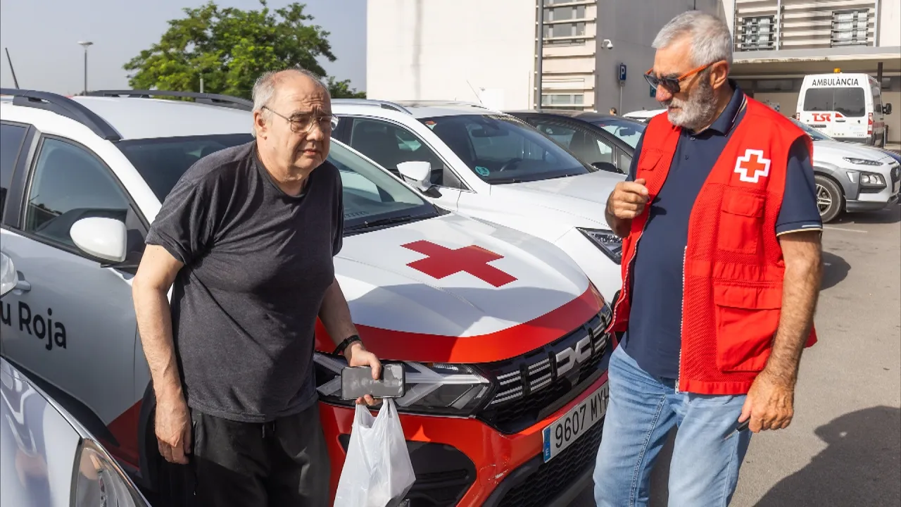 Coneixem un usuari i un voluntari de Creu Roja que formen part dels serveis de salut de l’entitat