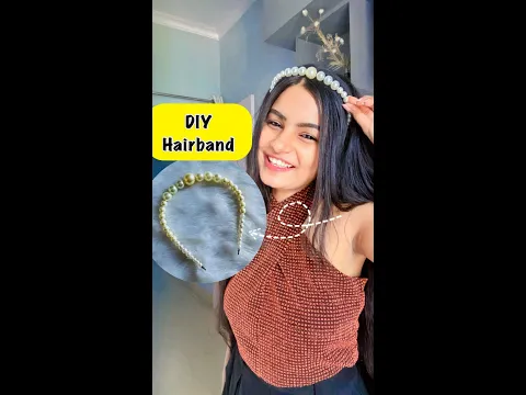 DIY Hairband 😱 #crafteraditi #youtubepartner #shorts #youtubeshorts #diy #hairband @CrafterAditi