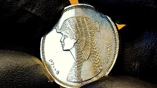 Satisfying Coin Cleaning ASMR #iconiccoins #satisfying #ASMR #egypt