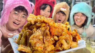 在东北千万不要一个人点菜！1斤锅包肉直接干懵我了…【盗月社】