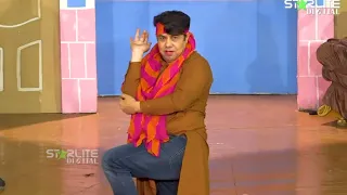 Naseem Vicky and Feroza Ali With Shahid Khan New Stage Drama Comedy Clip 2022