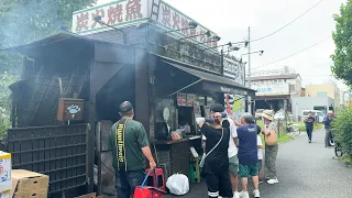 【火事級】鯖を１日７００匹焼く！東京で行列必至の日本一の炭火弁当『鯖の助』｜Japanese Street Food