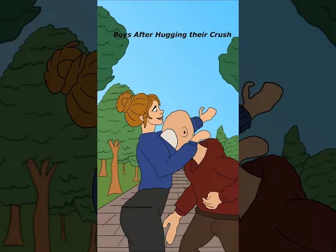 Boys After Hugging Their Crush 😭 ( funniest old cartoon moments)