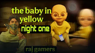 The baby in yellow | night one #1million #gaming #technogamerz #viralvideo 