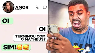 CRIEI UM PERFIL FAKE PARA TESTAR A MINHA NAMORADA - ME ARREPENDI