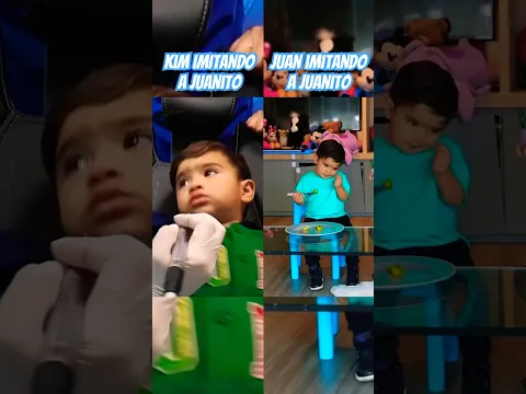 KIM Y JUAN IMITANDO A JUANITO 😅😂😅 | #jukilop #shorts #viral