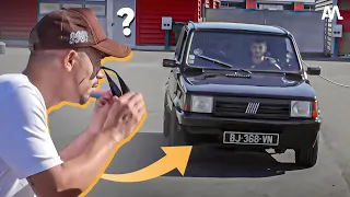 On fait une SURPRISE à Mister V (on lui ramène sa Fiat Panda !)