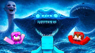 Todos los MONSTRUOS MARINOS de Minecraft en un Solo Video...
