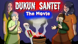 Full Movie 😱 Azab DUKUN SANTET Yang Mengerikan ! - Animasi Horor Kartun Hantu Lucu #KARTUNHANTU