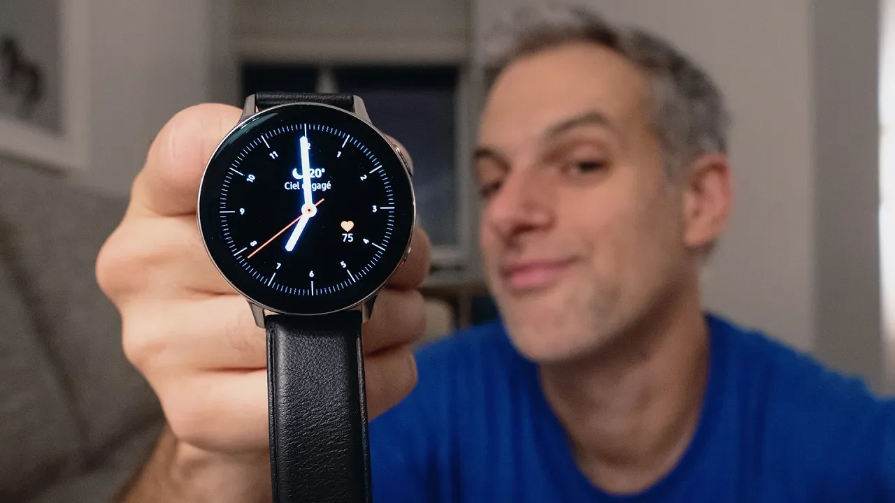 Vido-Test de Samsung Galaxy Watch Active 2 par Monsieur GRrr