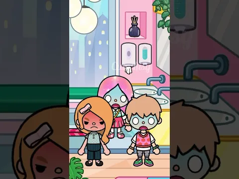 Family rejected cuz my rainbow hair but…. Part 1 🥺🌈❤️ | Toca life sad story #shorts