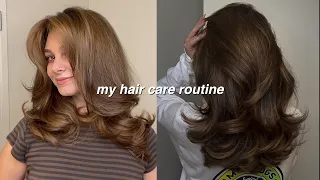 my hair care routine for healthy hair