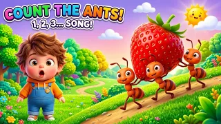 🐜 The Ants Go Marching One by One | Kids Counting Song & Nursery Rhymes