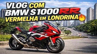 Rolê de BMW S1000 RR Vermelha em Londrina 🏍️🔥