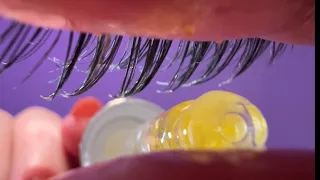 ASMR Eye Cleaning with Mouth Sounds👁️