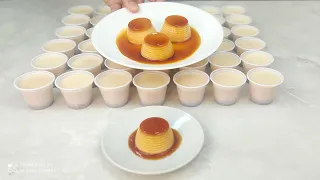 NÃO PRECISA NEM IR AO FORNO,  PUDIM DELICIOSO NO COPINHO DESCARTÁVEL