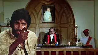 हाँ, मैंने किया खून! | अमिताभ बच्चन का धमाकेदार कोर्ट सीन | Andha Kanoon | Bollywood Powerful Scene