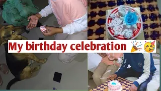 My birthday celebration। 🎉 Village pet's vlog 🥰