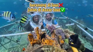 BERENANG DILAUT❌ JALAN DI DASAR LAUT✅ 1 DAY TRIP 4 PULAU DI LAMPUNG