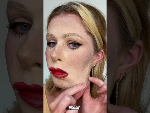 Disadvantages of wearing makeup continuously #shortsvideo
