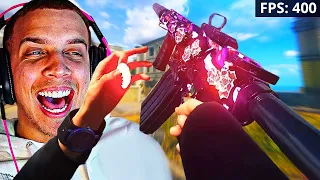 This is Warzone on 400 FPS..