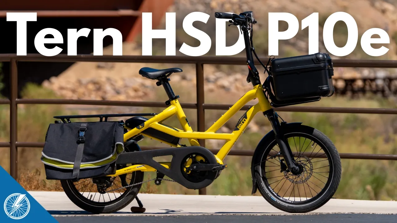 Vid�o-Test de Tern HSD P10 par Electric Bike Report