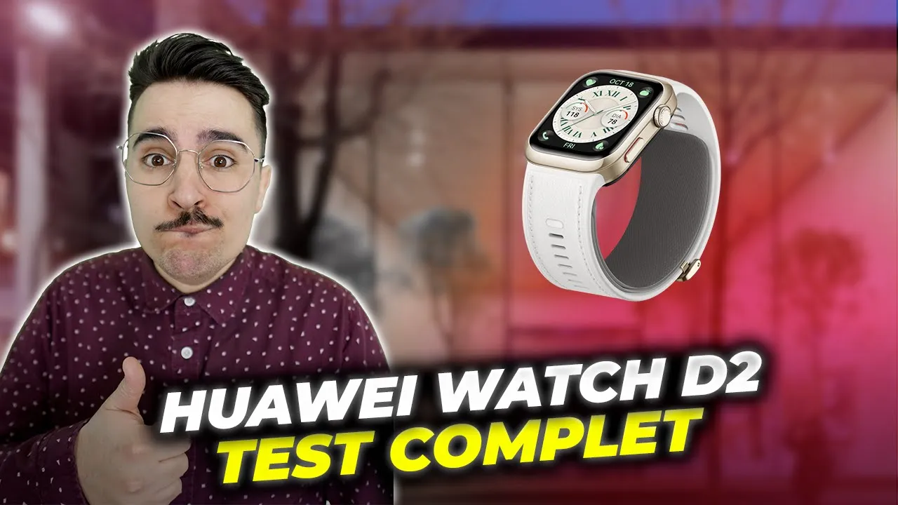 Vidéo-Test de Huawei Watch D2 par Pannacotech