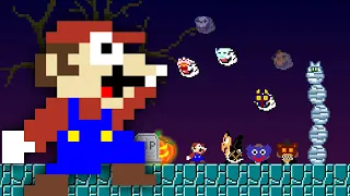 Mario Goes Trick-or-Treating On Halloween Night | 2024 Halloween Special Mario Maze