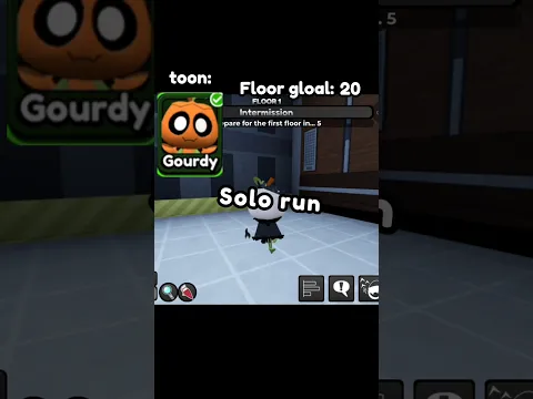 My gameplay right after the update! #dandysworld #gourdy #solorun #gameplay #game #pumkin #roblox