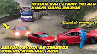 Siapakah orang ini ??setiap lewat selalu kasih uang 50.000 ke PKJR Sitinjau lauik !!sultan toyota86