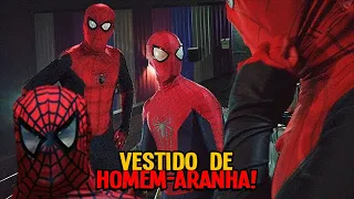 FUI ASSISTIR HOMEM-ARANHA 3: SEM VOLTA PARA CASA VESTIDO DE HOMEM ARANHA