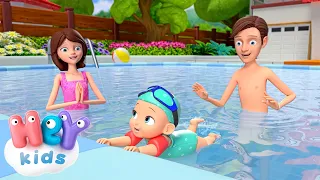 Lerne schwimmen wie ein kleiner Fisch! 🏊‍♂️ | Bildungslied für Kinder | HeyKids Kinderlieder TV