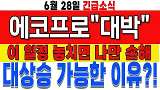 [에코프로 주가전망] 에코프로, 리튬 가격 80% 폭등에 흑자 기발 명확화! 숏스퀴즈 터지며 전고점 돌파할 시나리오
