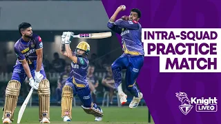 Mitchell Starc vs Rinku Singh ?! KKR Practice Match 2 | Knight LIVE | TATA IPL 2024