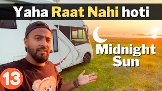 Yaha Raat Hi Nahi Hoti 🤯🌒 ! Midnight Sun Lofoten Islands Norway