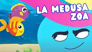 La Medusa Zoa 🐠🐟 | Canción infantil de la ese /S/ y la zeta /Z/ | LaLaBla