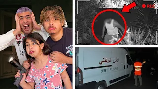 للأسف شخص غريب دخل منزلنا⁉️😨 خوتي عاشو الرعب😭💔 (قطع علينا الكهرباء ❌💡)