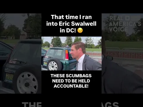 BERGQUAM: That time I ran into Eric Swalwell in DC and questioned him