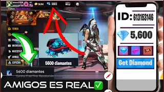 GANA✔️ 💎5,600 Diamantes GRAT1S en Free Fire Real✔️