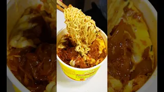 은밀히 컵라면을 맛있게 끓여 먹는 방법.
