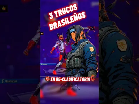 3 Trucos brasileños en DE-Clasificatoria 🎭 #garenafreefire #freefire #garena #freefirelatam