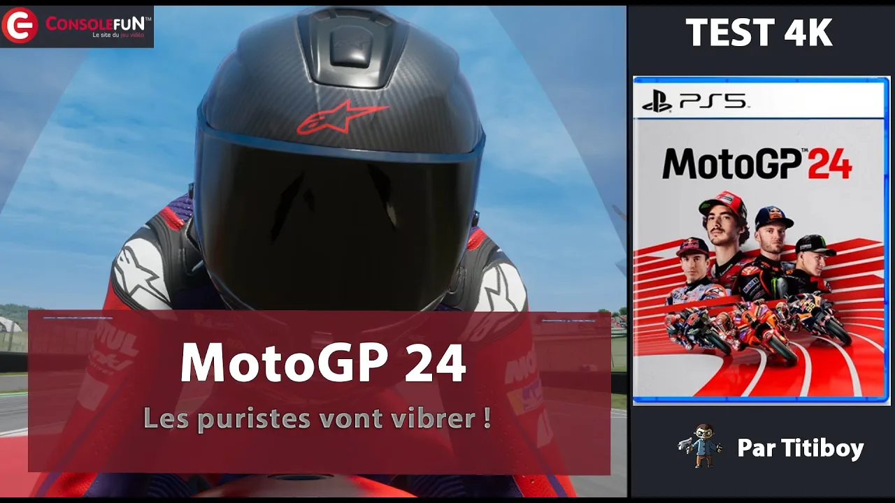 Vido-Test de MotoGP 24 par ConsoleFun