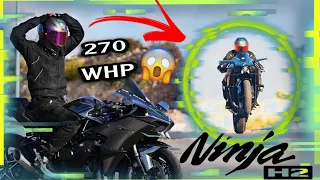 Kawasaki Ninja H2 test ride & review🔥🇲🇦 أقوى دراجة في المغرب 